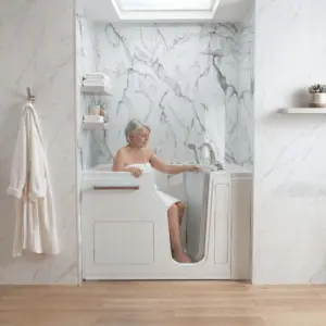 Ultra Acrylic Walk-In Tub 30″x52″ Dual Drain Technology
