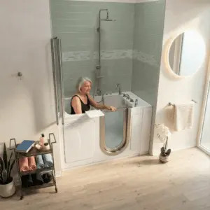 Royal Acrylic Walk-In Tub 32″x52″ Dual Drain Technology