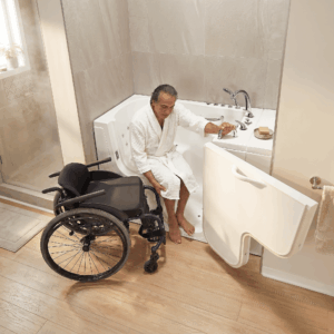 Transfer30 Walk-In Tub 30″ x 52″ (76 x 132cm) Dual Drain Technology