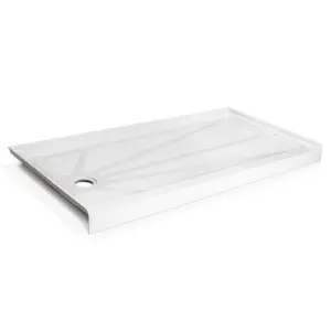 Ella Acrylic Shower Base Low 3″ Threshold 60″x30″ and 60″x32″