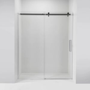 *Clearance Sale* Tidy 8mm Tempered Glass Sliding Door (48×78 or 60×78)