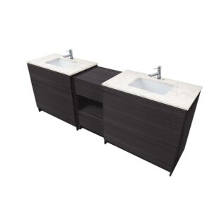 20260423_195618_w=1000,h=1000,fit=crop Dark Walnut – Element Standing 92″ and 102″ Modern Bathroom Vanity with Quartz Top Combo
