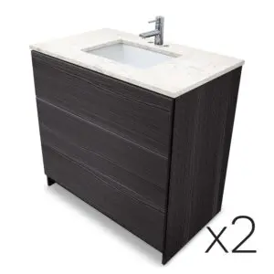 20260423_195620_w=1000,h=1000,fit=crop Dark Walnut – Element Standing 92″ and 102″ Modern Bathroom Vanity with Quartz Top Combo