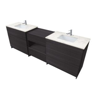 20260423_195627_w=1000,h=1000,fit=crop Dark Walnut – Element Standing 92″ and 102″ Modern Bathroom Vanity with Quartz Top Combo