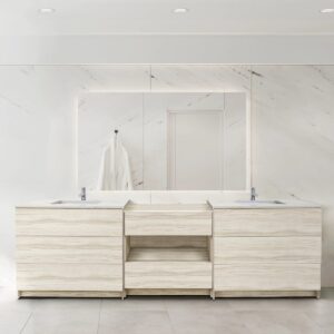 White Oak – Ella Element Modern Bathroom Cabinet