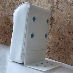 Removable Headrest and Neck Support for Walk-In Tubs
