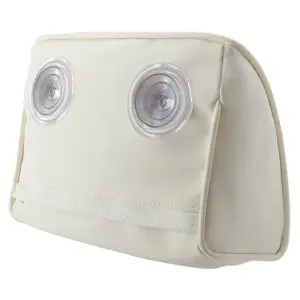 Small 10″ x 7.5″ Head Pillow with 2-Suction-Cups for Walk-In Bathtubs