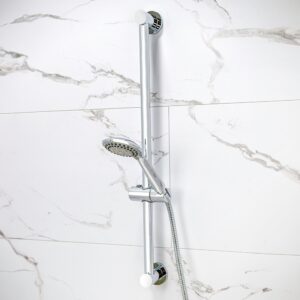 Handheld Shower Arm and 24” Slider Attachment 4 Piece Kit