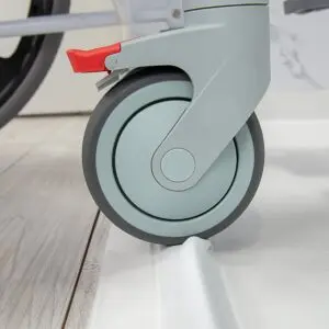 Collapsible Rubber Dam for Barrier Free Shower Bases