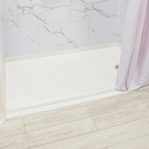 Collapsible Rubber Dam for Barrier Free Shower Bases