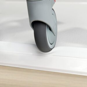 Collapsible Rubber Dam for Barrier Free Shower Bases