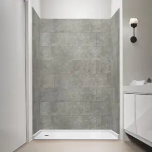 Ella T&G Grout-Free 12″ x 24″ Shower Wall Tile
