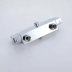 Waterfall Bathtub Faucet Wall Mount with 24″ Slider and Hand Held Shower