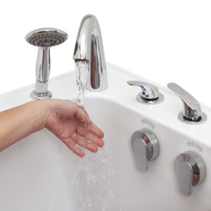 Transfer60 Walk-In Tub 30″ x 60″ (76 x 152cm), Dual Drain Technology