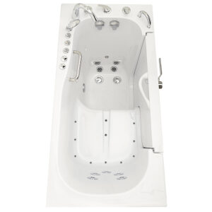 Transfer60 Walk-In Tub 30″ x 60″ (76 x 152cm), Dual Drain Technology