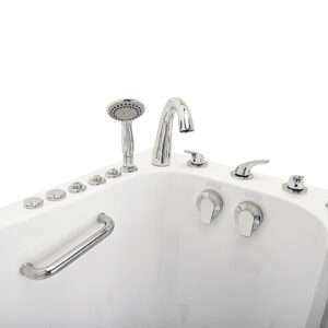 Transfer60 Walk-In Tub 30″ x 60″ (76 x 152cm), Dual Drain Technology