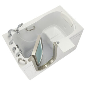 31075Ph-1 Elite Walk-In Tub 30″x 52″ Dual Drain Technology