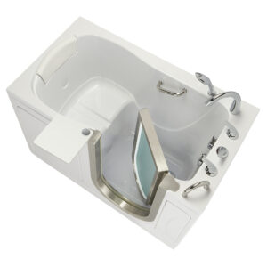 31085Ph-1 Elite Walk-In Tub 30″x 52″ Dual Drain Technology