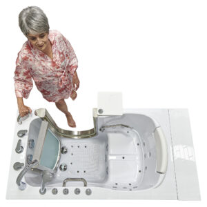 931185P-1 Royal Acrylic Walk-In Tub 32″x52″ Dual Drain Technology