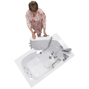 OA2645H2PLh-1 Mobile Outward Swing Door Walk In Tub 26″ x 45″