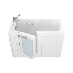 OA2660D2PLD-1 Lounger Outward Swing Door Walk-In Tub 27″ x 60″ Dual Drain Technology