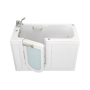 OA2660HH2PLD-1 Lounger Outward Swing Door Walk-In Tub 27″ x 60″ Dual Drain Technology