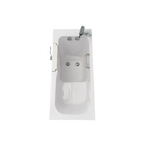 OA2660L2Ph-1 Lounger Outward Swing Door Walk-In Tub 27″ x 60″ Dual Drain Technology