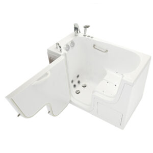 OLA2652H2PL-1 Transfer26 Outward Swing Door Walk-In Tub 26″ x 52″ (66 x 132cm) Dual Drain Technology