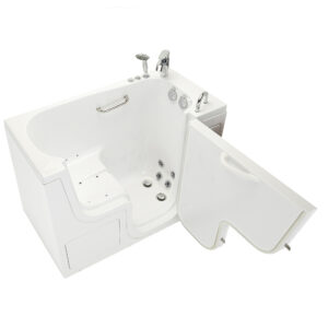 OLA2652H2PR-1 Transfer26 Outward Swing Door Walk-In Tub 26″ x 52″ (66 x 132cm) Dual Drain Technology