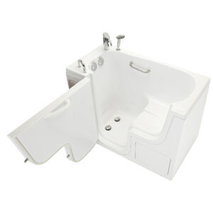 OLA2652L2P-1 Transfer26 Outward Swing Door Walk-In Tub 26″ x 52″ (66 x 132cm) Dual Drain Technology