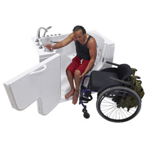 Transfer60 Walk-In Tub 30″ x 60″ (76 x 152cm), Dual Drain Technology