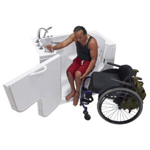 Transfer60 Walk-In Tub 30″ x 60″ (76 x 152cm), Dual Drain Technology