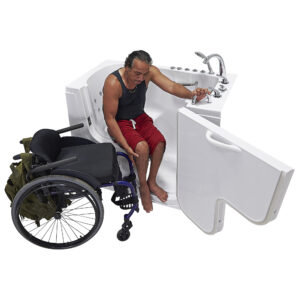 Transfer60 Walk-In Tub 30″ x 60″ (76 x 152cm), Dual Drain Technology
