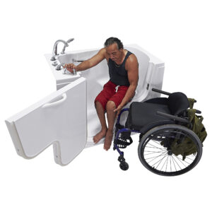 Transfer60 Walk-In Tub 30″ x 60″ (76 x 152cm), Dual Drain Technology