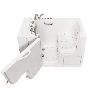 OLA3252D5PL-1 Transfer32 Walk-In Tub 32″x 52″ (81 x 132cm) Dual Drain Technology