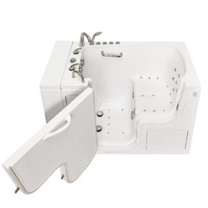 1. OLA3052D5PL Transfer32 Walk-In Tub 32″x 52″ (81 x 132cm) Dual Drain Technology