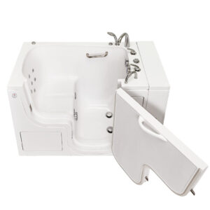 1. OLA3052D5PL Transfer32 Walk-In Tub 32″x 52″ (81 x 132cm) Dual Drain Technology