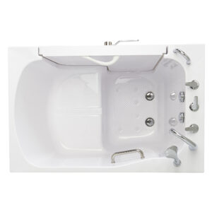 OLA3655L5Ph-1 TransferXXXL Outward Swing Door Walk-In Tub 36″ x 55″ (91 x 140cm) Dual Drain Technology